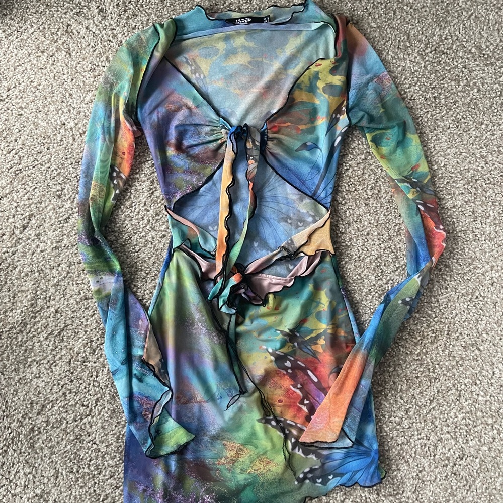 Jaded London Fairy Print Dress